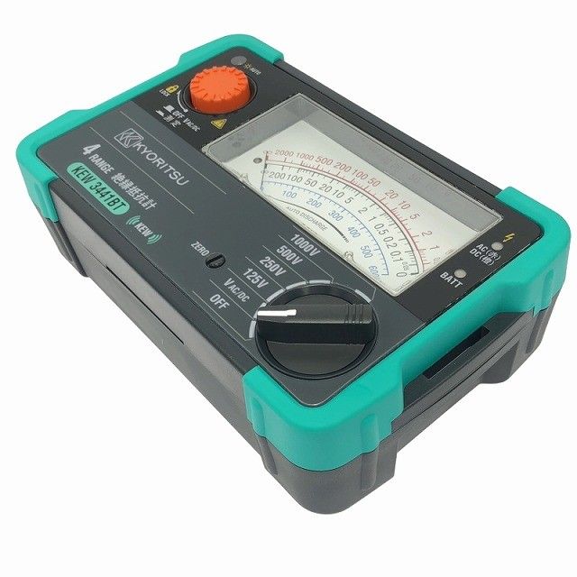 ☆未使用品☆KYORITSU 共立電気計器 4レンジ 絶縁抵抗計 KEW 3441BT