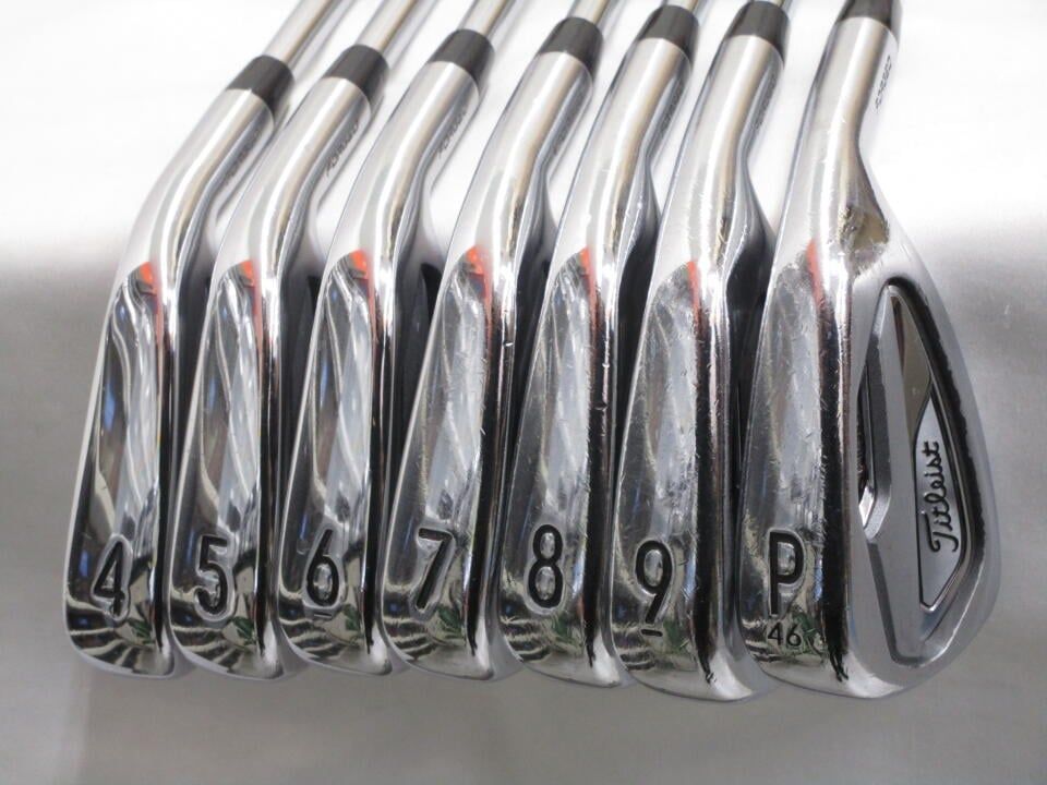 タイトリスト T100 AMT TOUR WHITE S200フレックス アイアンセット