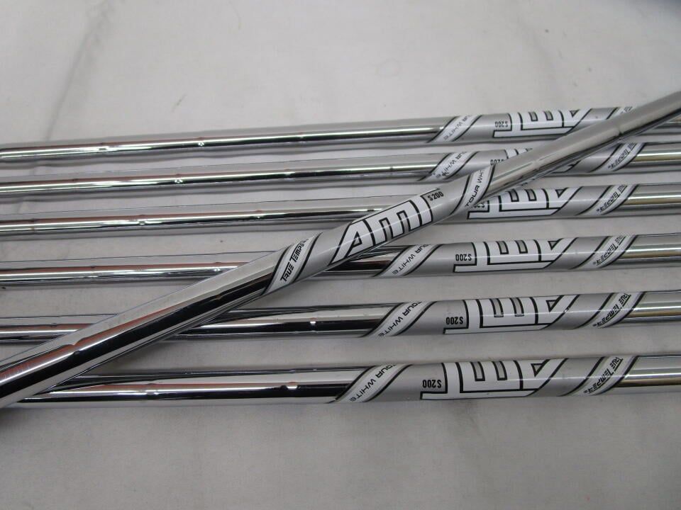 タイトリスト T100 AMT TOUR WHITE S200フレックス アイアンセット