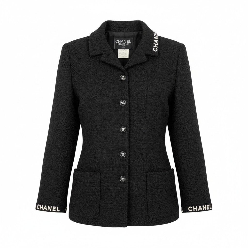 Cb23 Vintage CHANEL シャネル 1995 ツイードジャケット テーラード