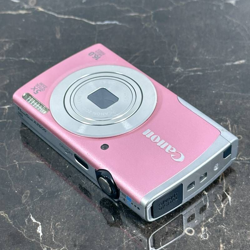 Canon PowerShot A2600 ピンク コンパクトデジタルカメラ 1600万画素