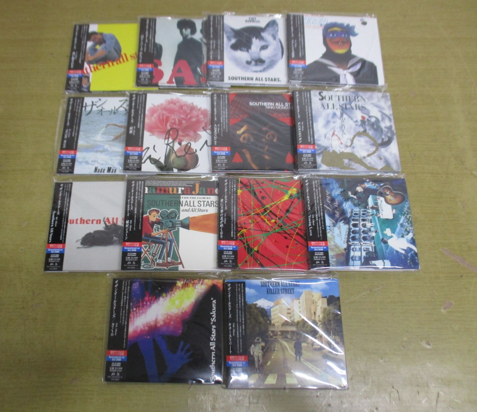 B038 サザンオールスターズ 2008年リマスター CD14種セット 初回プレス