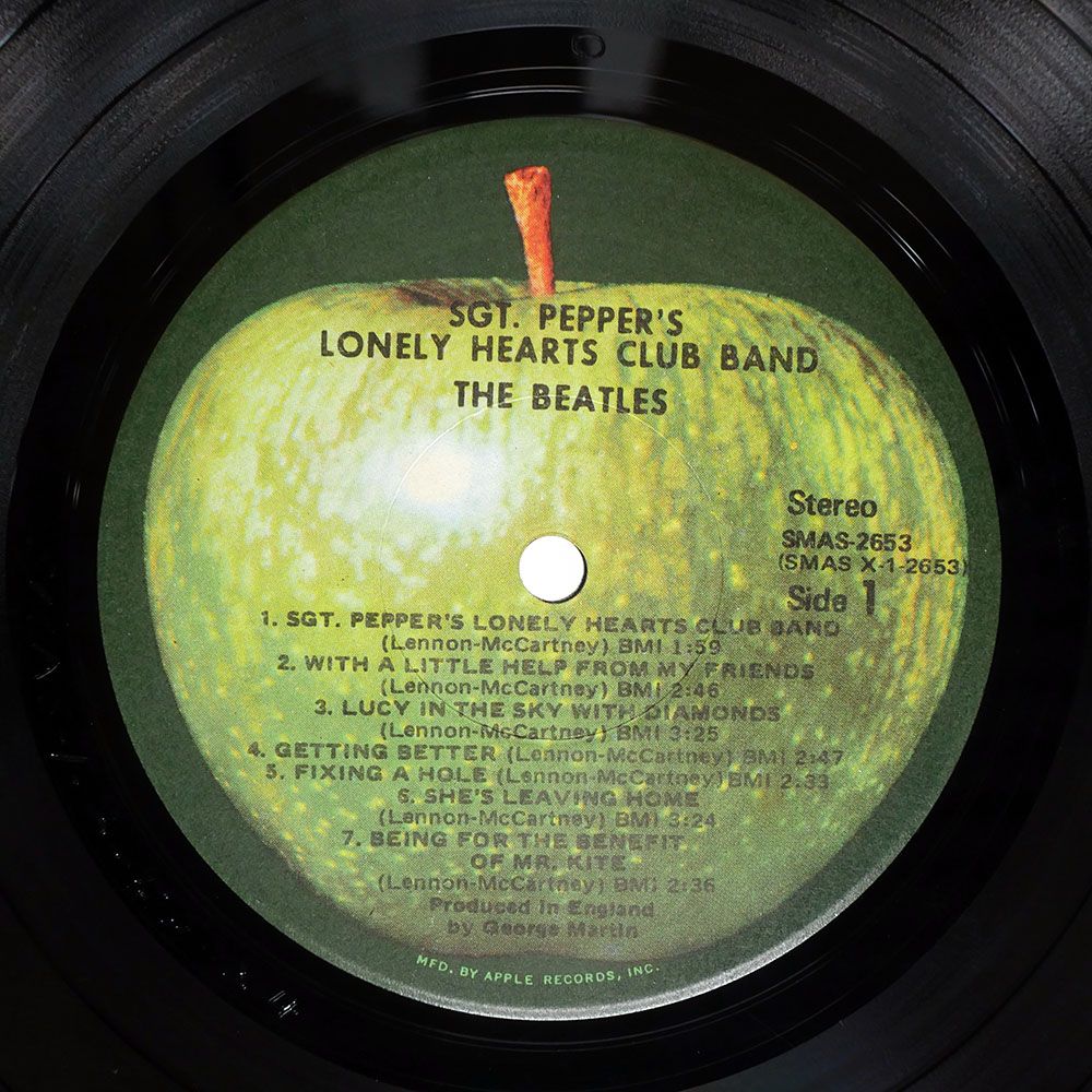 US盤 BEATLES/SGT. PEPPER'S LONELY HEARTS CLUB BAND/APPLE SMAS2653