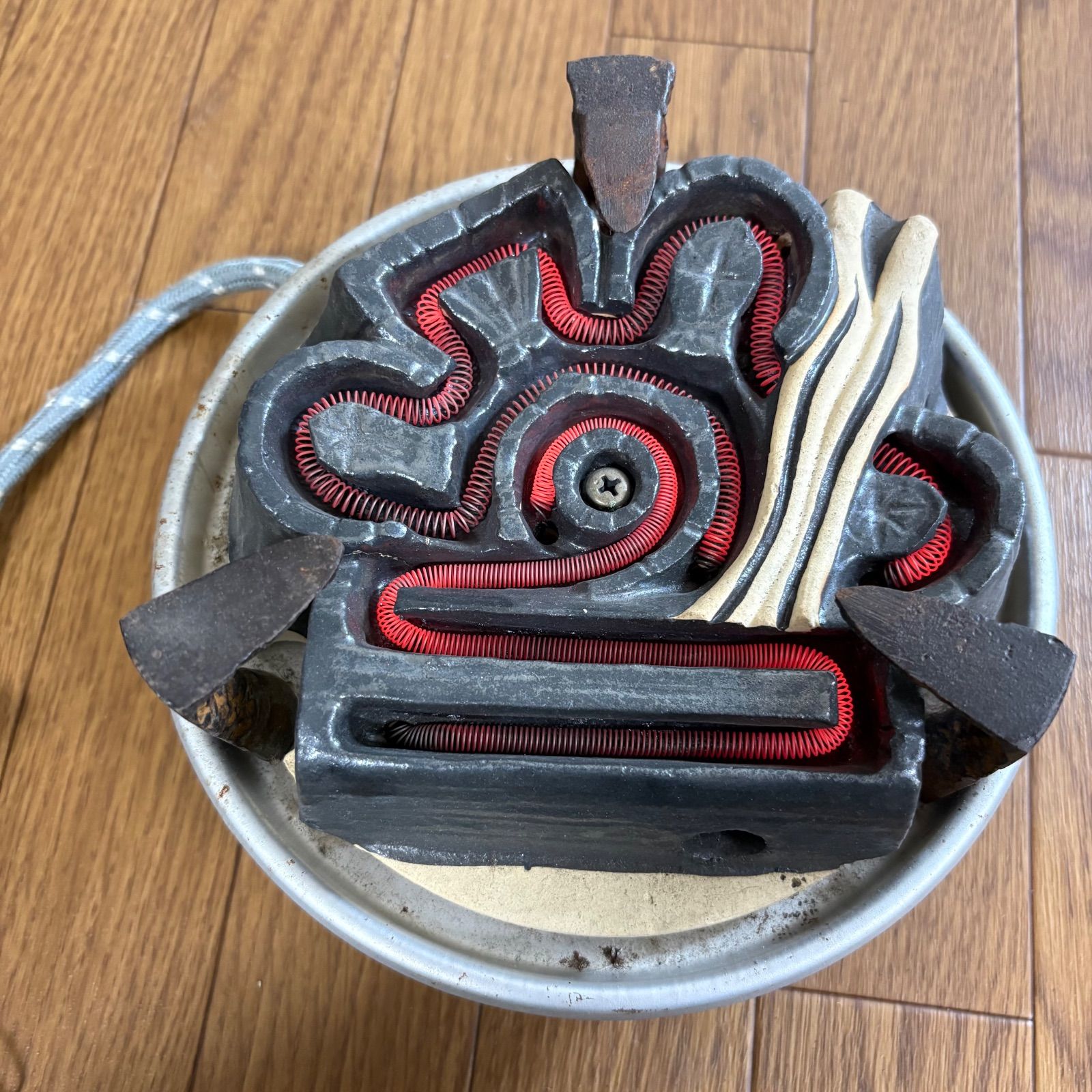 お茶道具 野々田商店 炭型電熱器 野々田式 200w300w500W - メルカリ