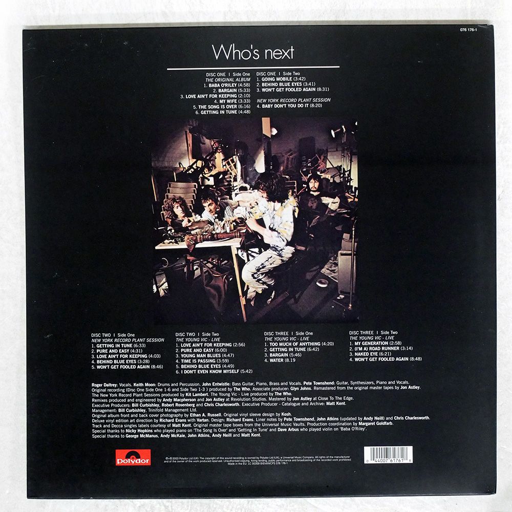 ヨーロッパ盤 THE WHO/WHO'S NEXT/POLYDOR 761761 LP - メルカリ