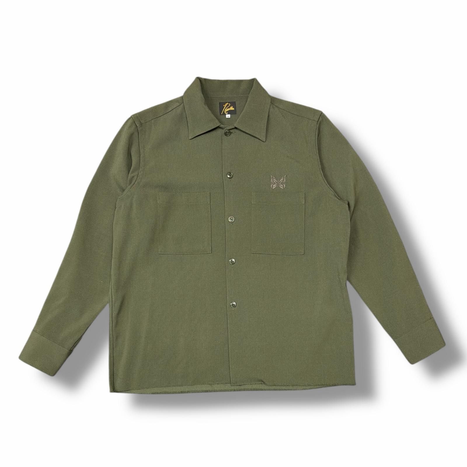 Needles C.O.B.One-Up Shirt-Pe カットオフ 長袖シャツ ニードルス