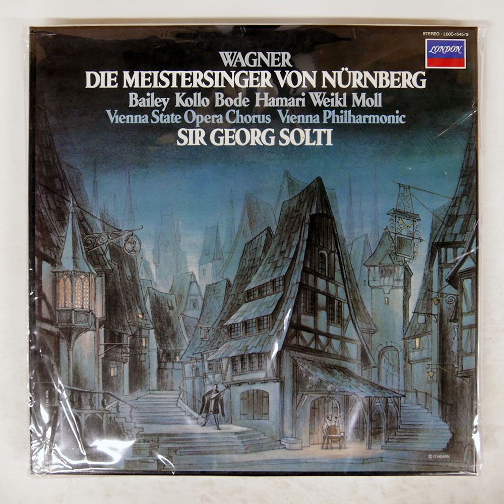 国内盤 SOLTI/DIE MEISTERSINGER VON NURNBERG/LONDON ZAL14426 LP