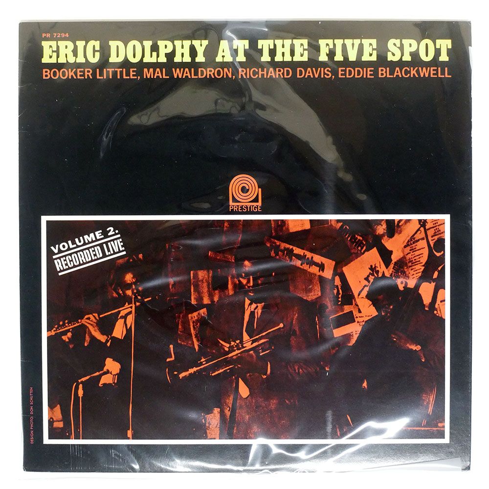 US盤 ERIC DOLPHY/AT THE FIVE SPOT VOLUME 2/ORIGINAL JAZZ CLASSICS