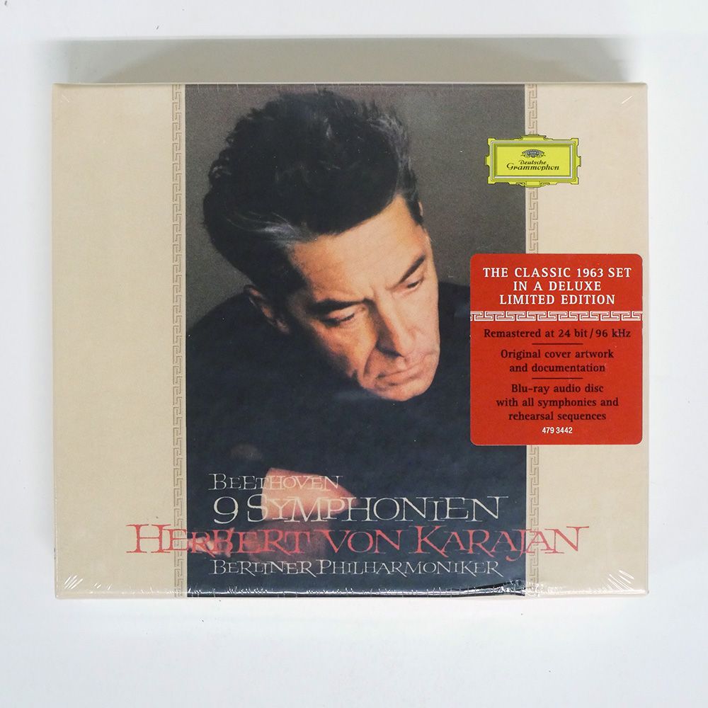 ヨーロッパ盤 HERBERT VON KARAJAN/THE SYMPHONIES/DG 4793442 CD