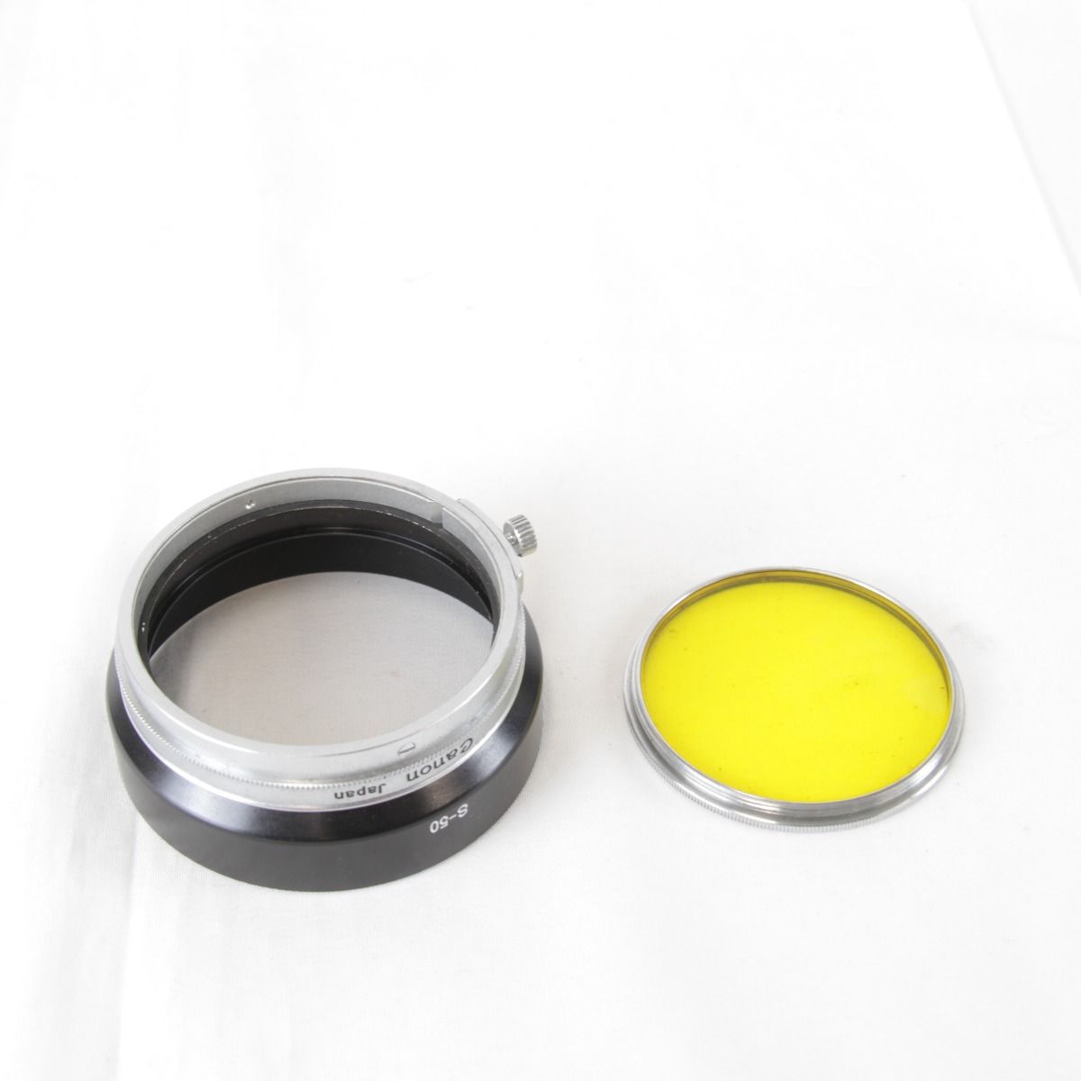 ジャンク『動作未確認』 キャノン MODEL7 レンズ・ケース有 フィルム