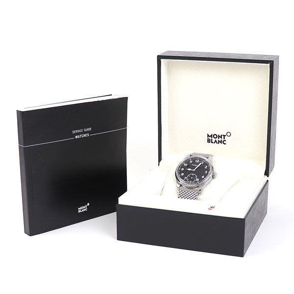 モンブラン 1858 マニュアル スモールセコンド 44mm メンズウォッチ
