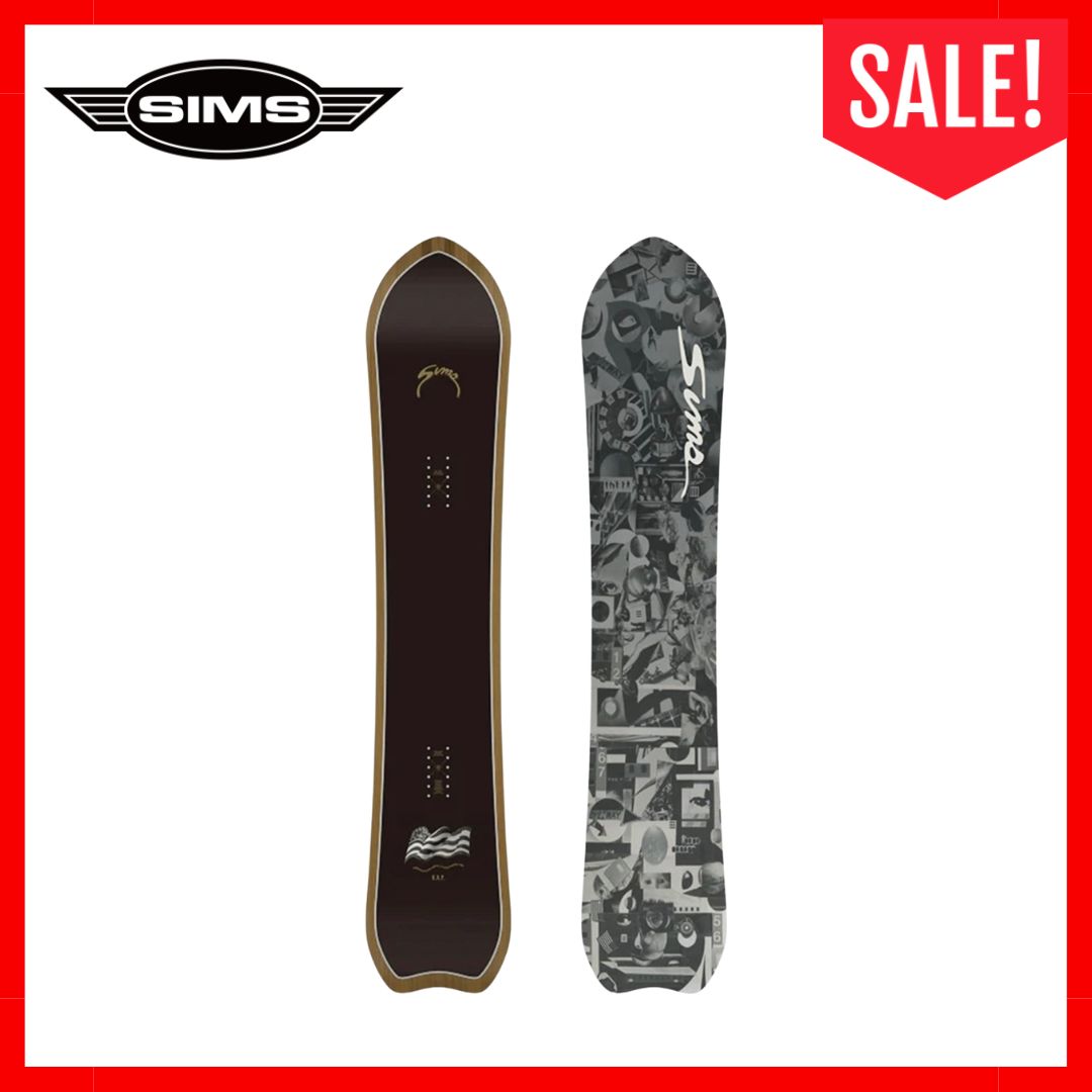 最終値下】SIMS シムス スノーボード UAP ユーエーピー 156cm 25-26