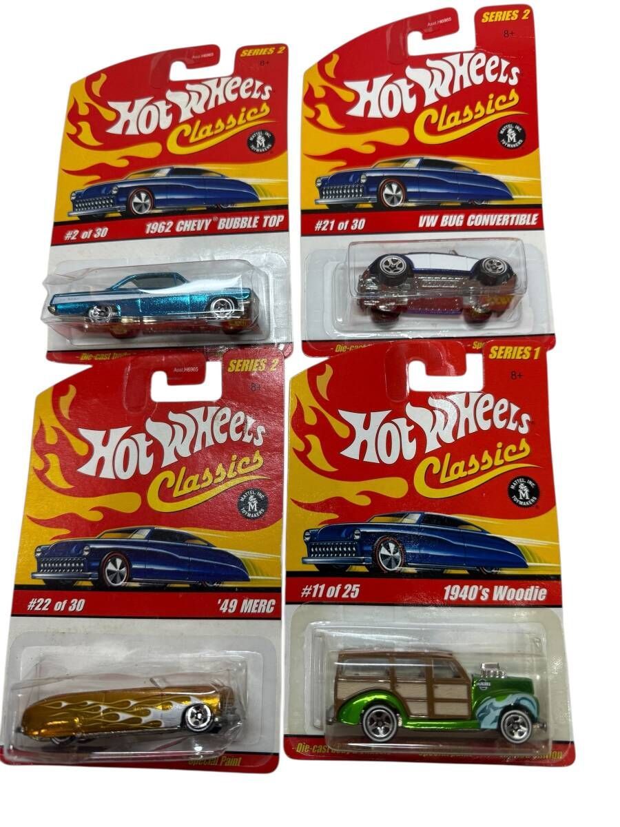 ホットウィール クラシックシリーズ 4台 おまとめ 未開封 Hot Wheels