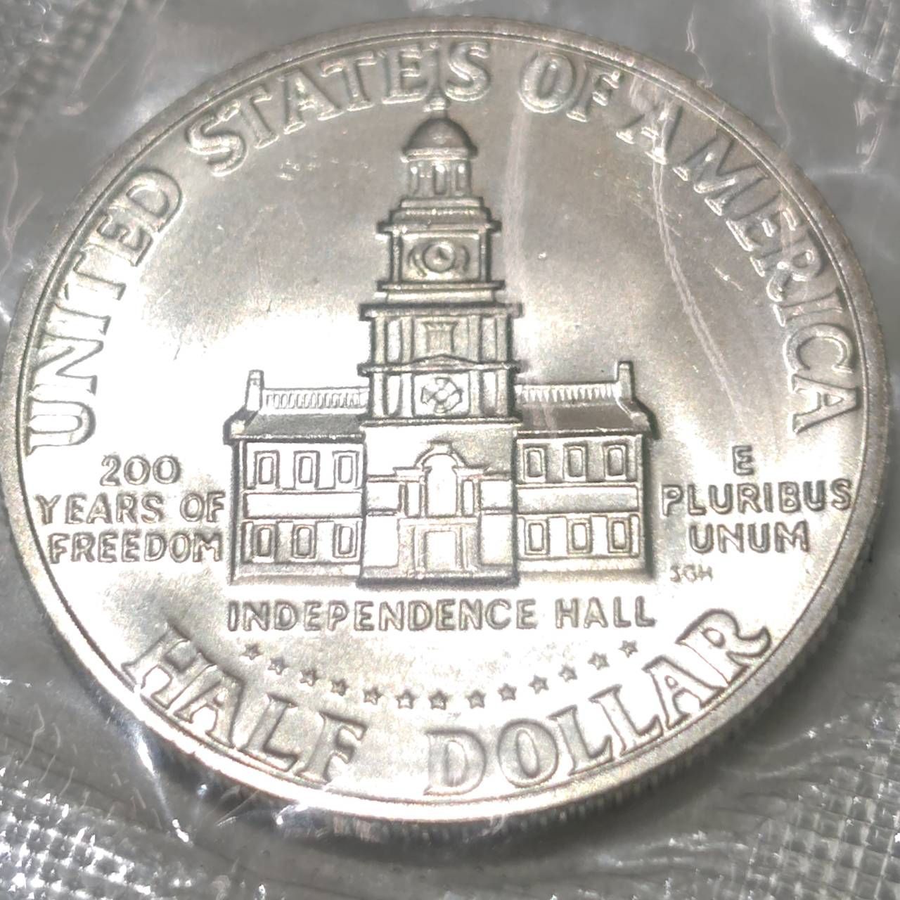 長】アメリカ合衆国建国200周年記念コイン 3枚セット 1776-1976 25