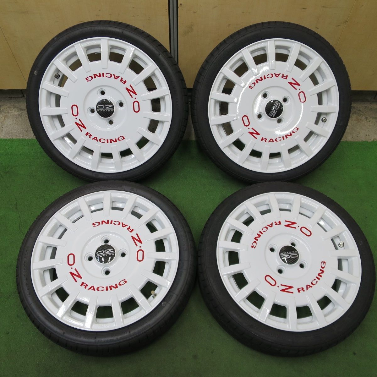 ほぼ未使用！25年！美品☆O・Z RACING Rally Racing 165/45R16 