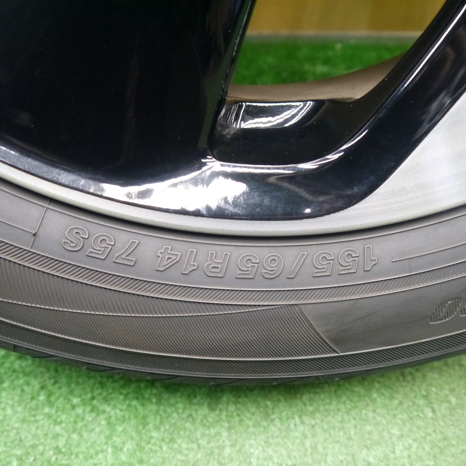 キレイ！1本☆日産 デイズ ルークス 純正 155/65R14 ヨコハマ BluEarth
