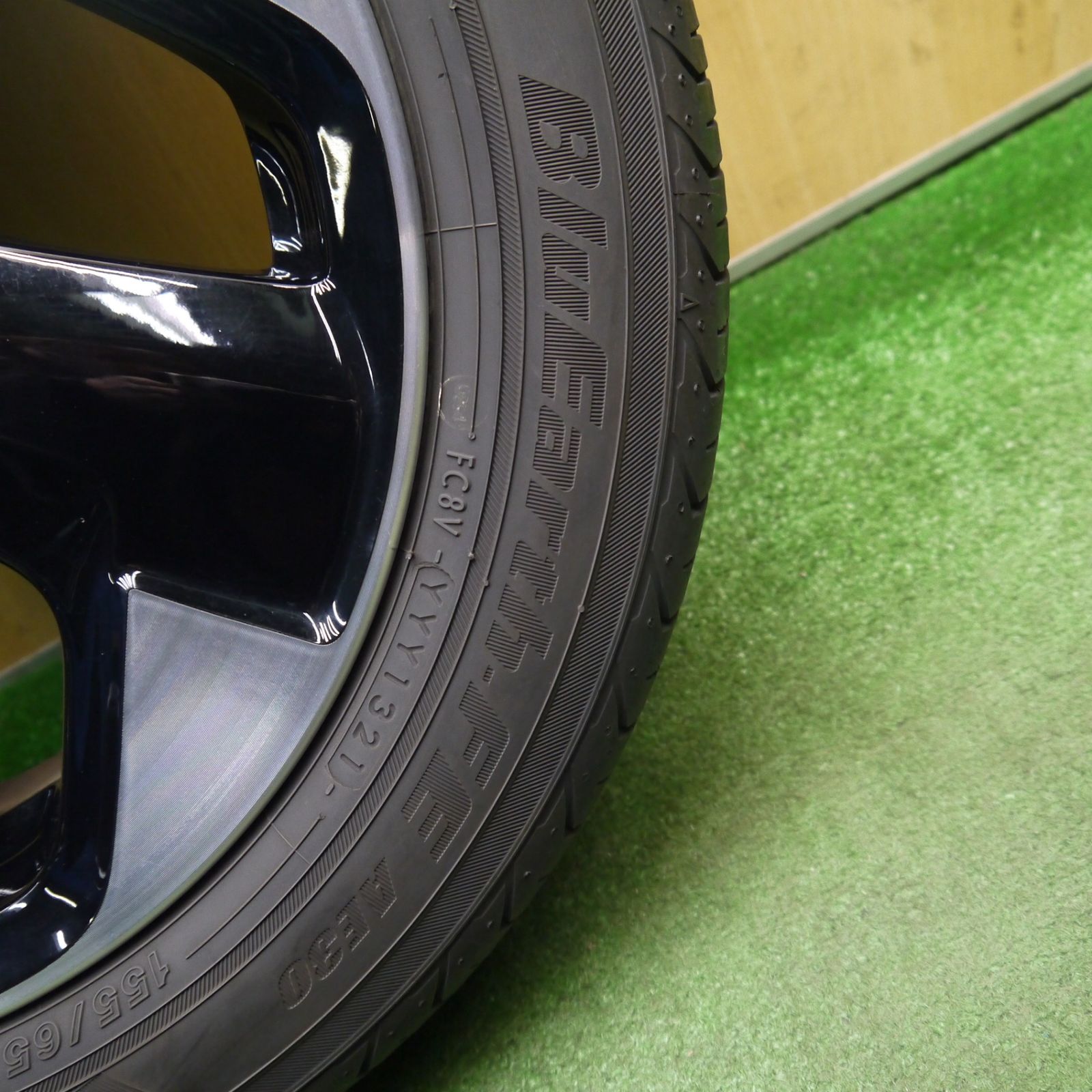 キレイ！1本☆日産 デイズ ルークス 純正 155/65R14 ヨコハマ BluEarth 