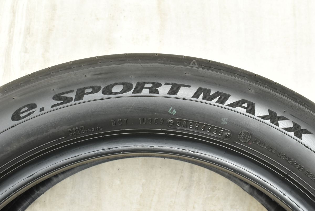 新車外し】DUNLOP e.SPORT MAXX 215/55R18 4本 2025年製造 リーフ