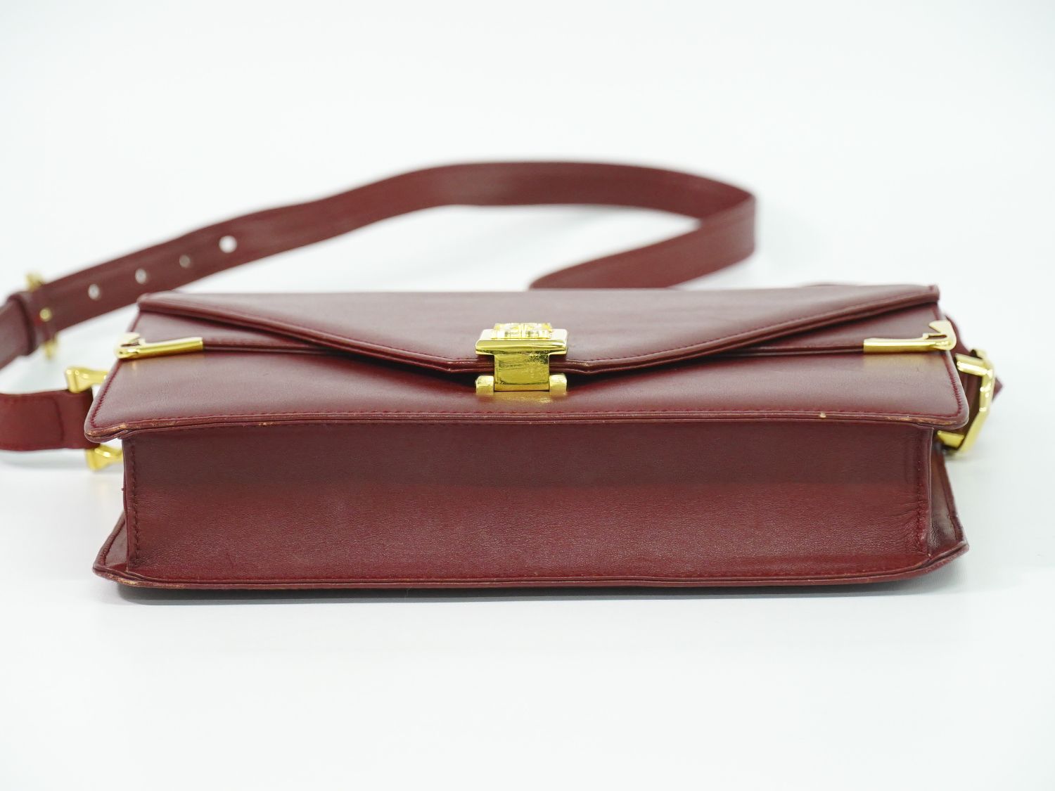 本物 カルティエ Cartier マストライン ショルダーバッグ ポシェット