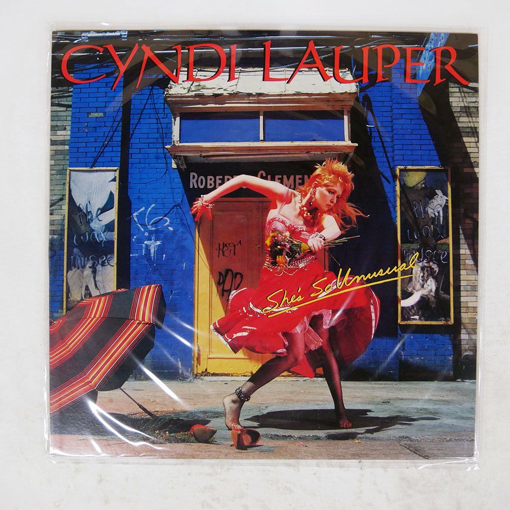 国内盤 CYNDI LAUPER/SHE'S SO UNUSUAL/PORTRAIT 253P486 LP - メルカリ