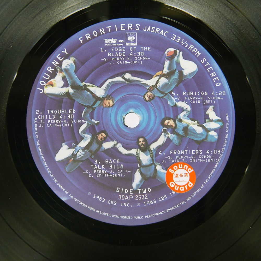 帯 国内盤 JOURNEY/FRONTIERS/CBS/SONY 30AP2532 LP - メルカリ