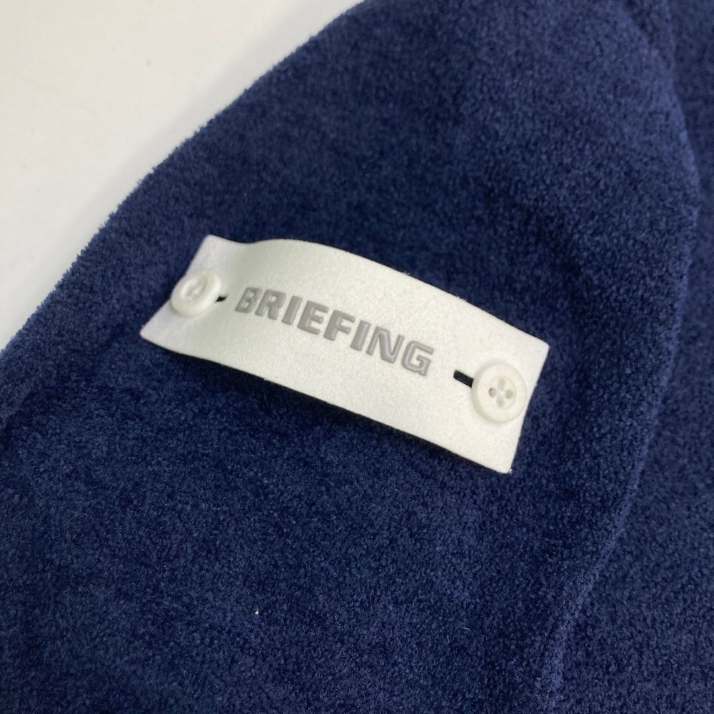 サイズ：S BRIEFING GOLF ブリーフィング  3Dロゴ タートルネック長袖ニットセーター  ネイビー系 [240101626785] ゴルフウェア レディース ストスト サイズ：S BRIEFING GOLF ブリーフィング 3Dロゴ タートルネック長袖