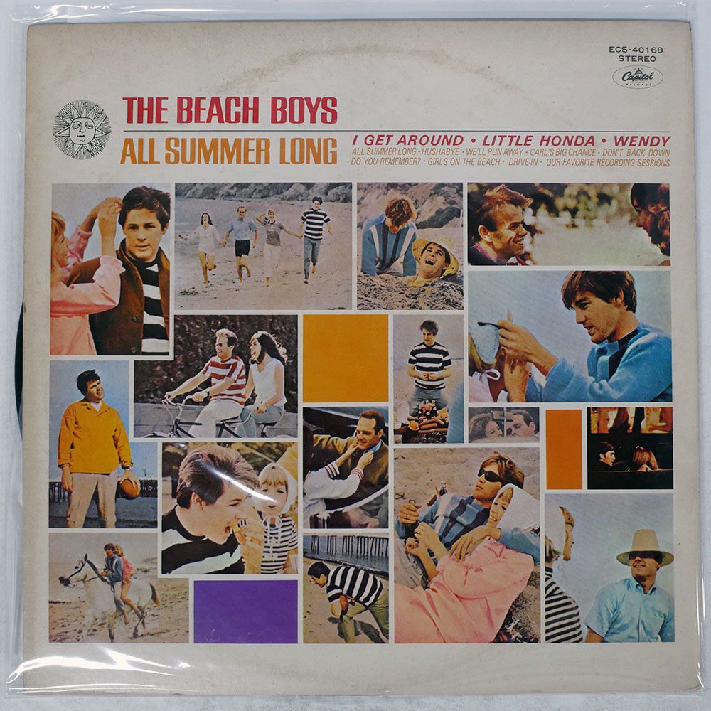 国内盤 BEACH BOYS/ALL SUMMER LONG/CAPITOL ECS40168 LP - メルカリ