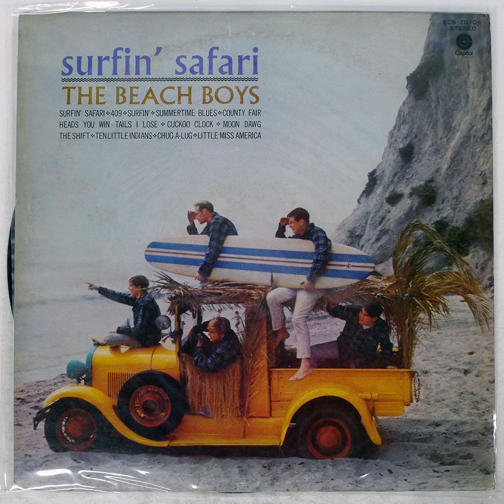 国内盤 BEACH BOYS/SURFIN SAFARI/CAPITOL ECS70104 LP - メルカリ