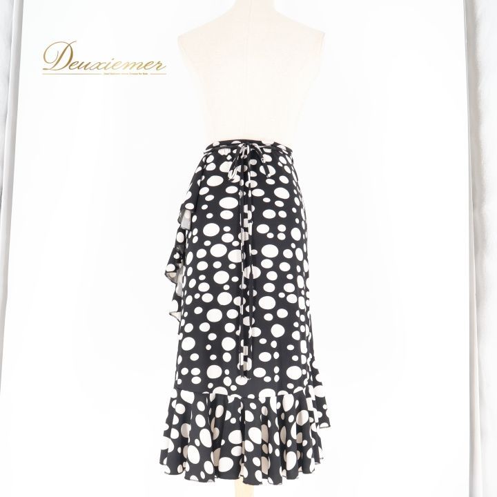 フラメンコ 衣装 巻きスカート ラップスカート ファルダ スカート