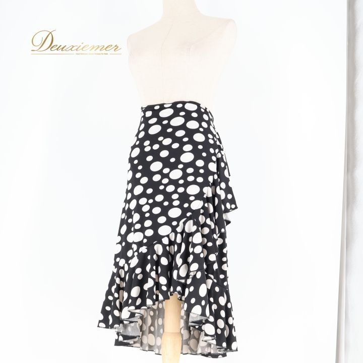 フラメンコ 衣装 巻きスカート ラップスカート ファルダ スカート