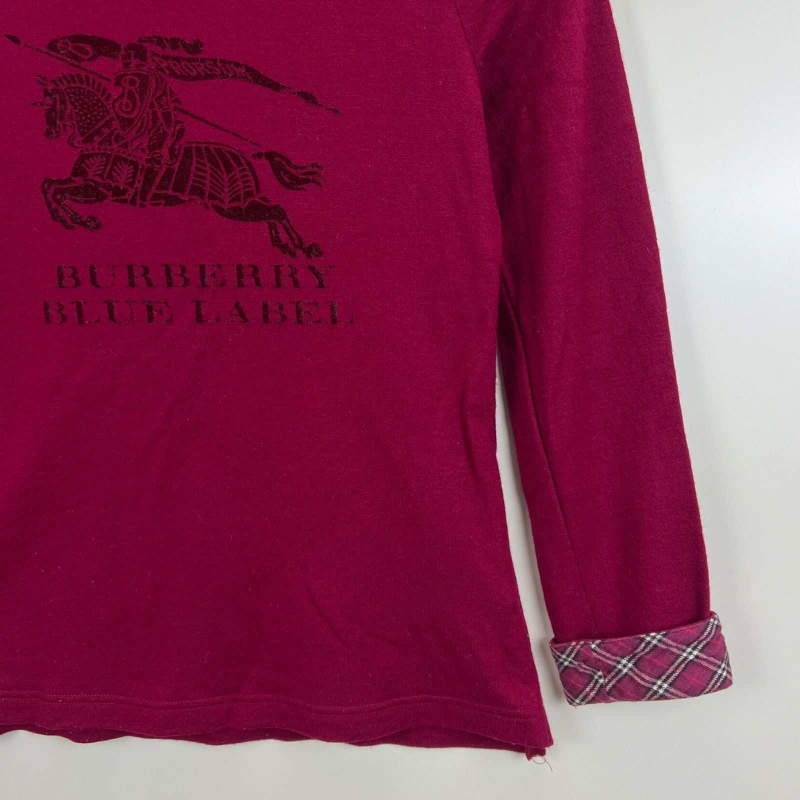 BURBERRY BLUE LABEL 00s y2k archive WOOL knit sweater 38