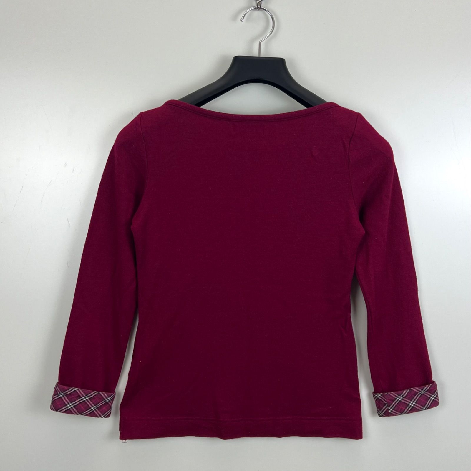 BURBERRY BLUE LABEL 00s y2k archive WOOL knit sweater 38