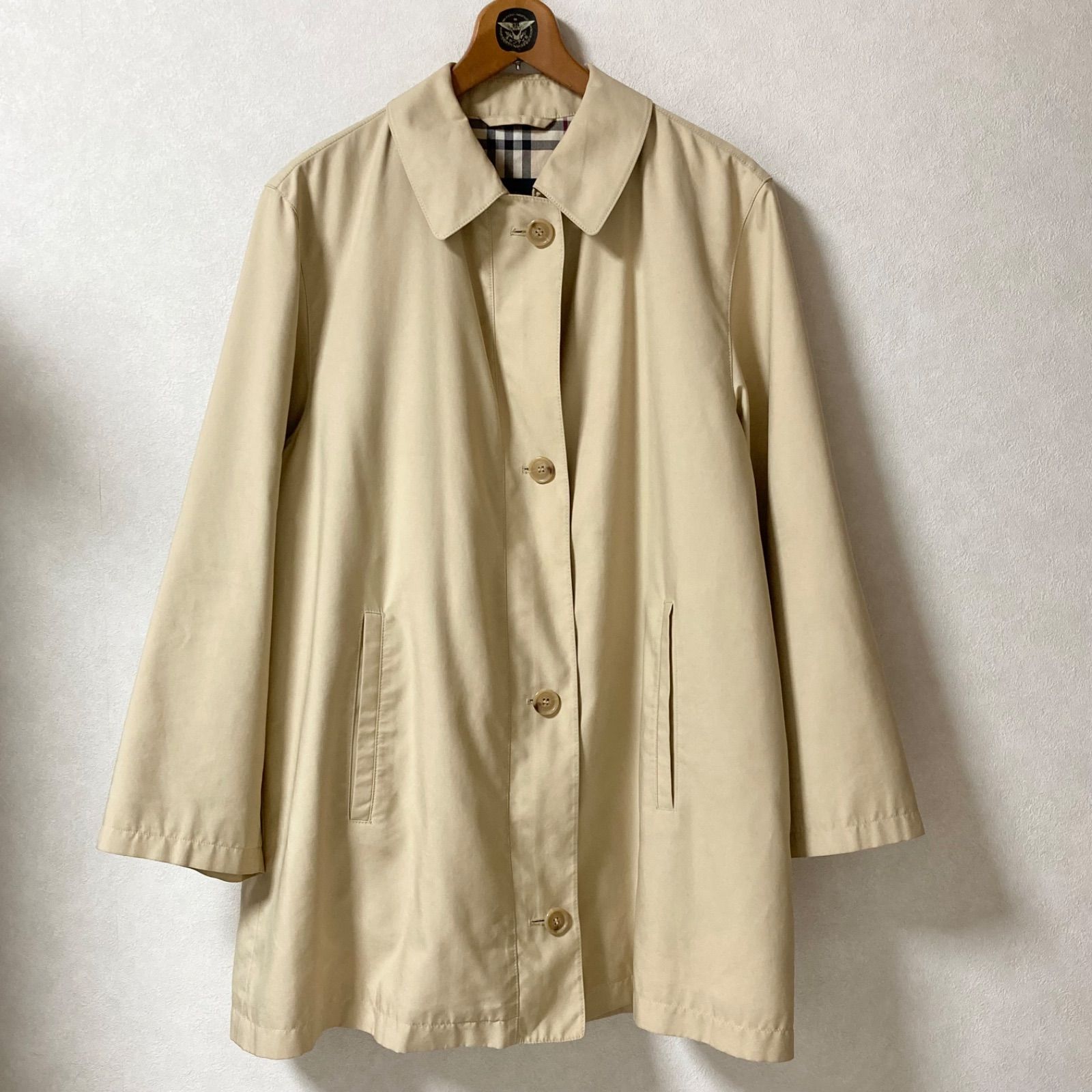 □本国ライン□BURBERRY LONDON バーバリーロンドン ステンカラー