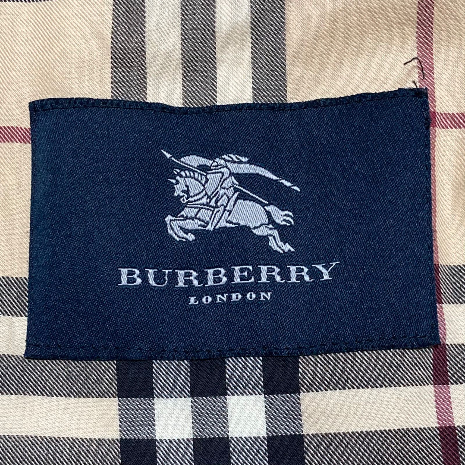 □本国ライン□BURBERRY LONDON バーバリーロンドン ステンカラー