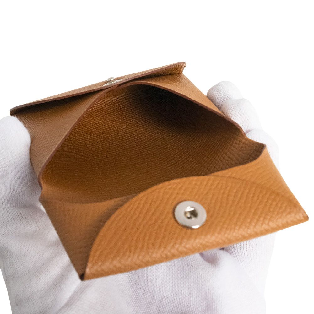 エルメス バスティア GM ヴォーエプソン ゴールド ブラウン W刻印