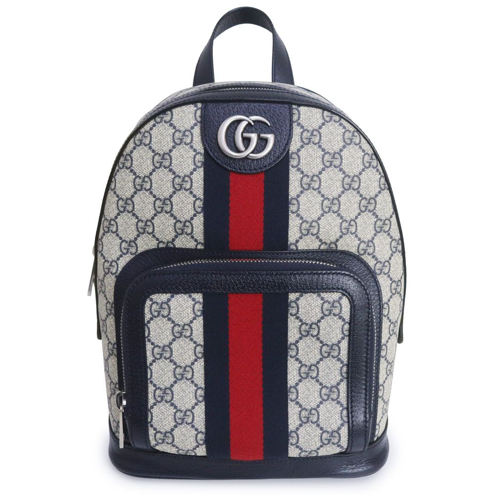 【値下げ!!】GUCCI総柄/GGスプリームキャンバススモールバックパック グッチ 547965 オフィディア スモール GGスプリームキャンバス レザー