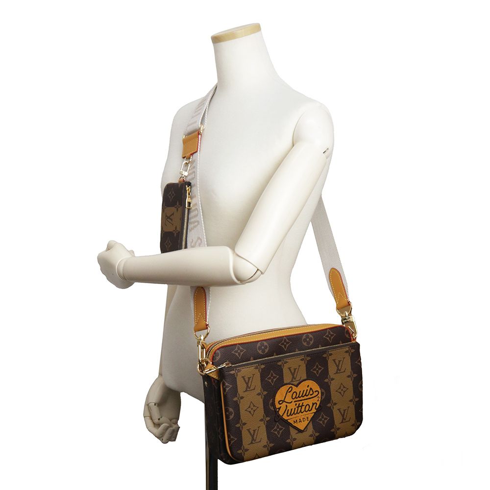 ルイ ヴィトン M45965 トリオ メッセンジャー NIGOコラボ モノグラム