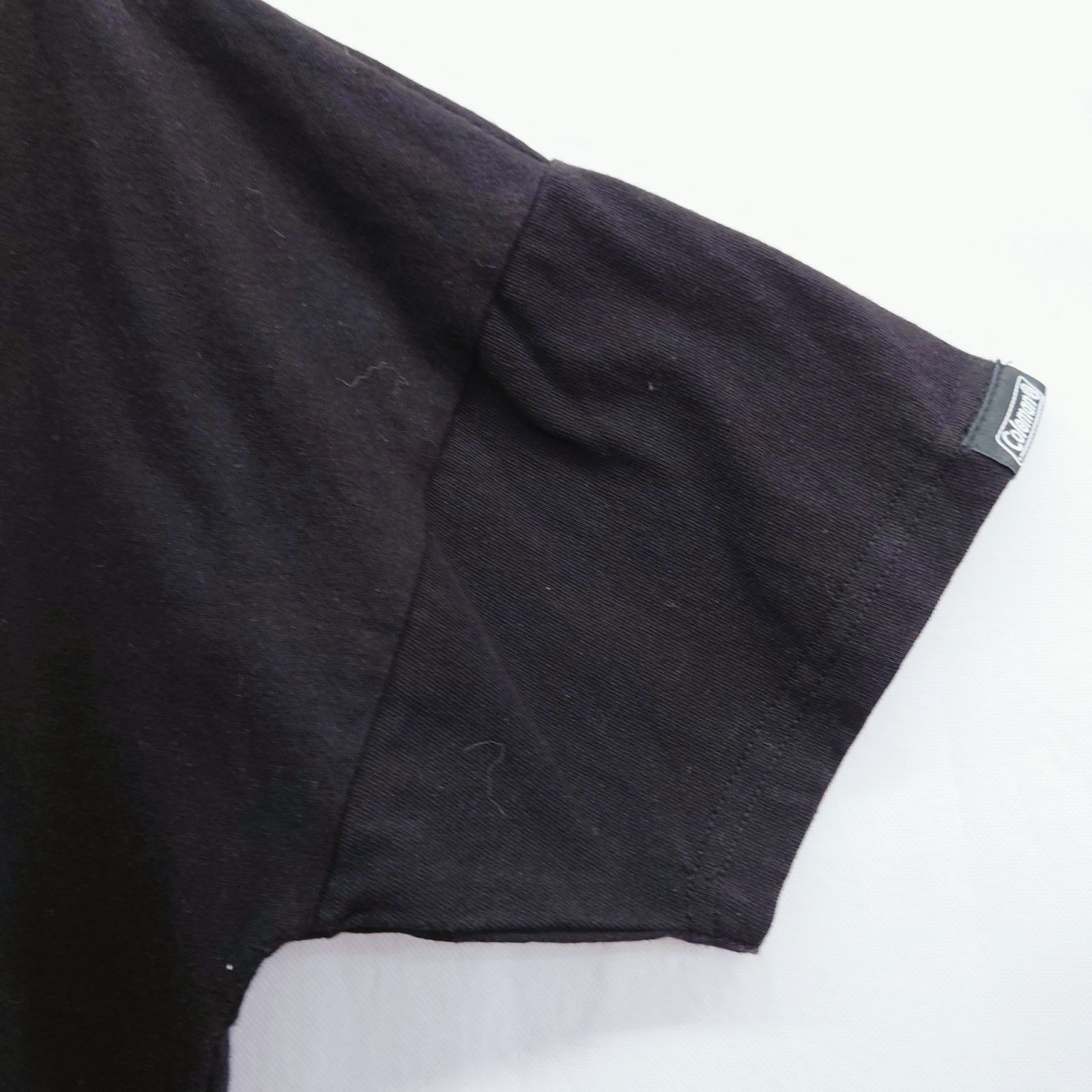Coleman コールマン ワンピース M ブラック 半袖 Tシャツワンピ ロング 