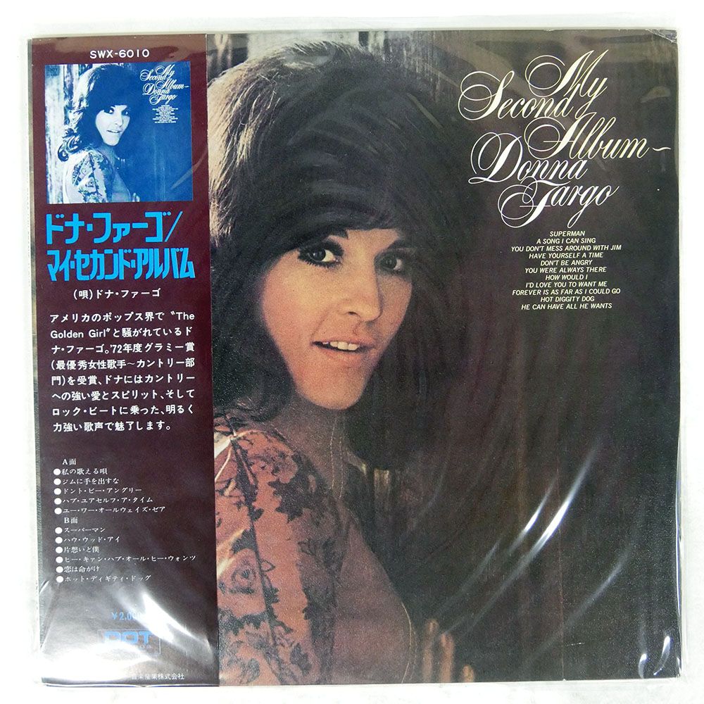 帯,見本盤 国内盤 DONNA FARGO/MY SECOND ALBUM/DOT SWX6010 LP - メルカリ
