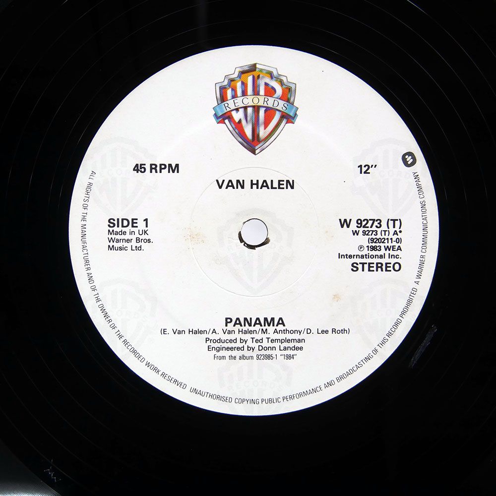 UK盤 VAN HALEN/PANAMA/WARNER BROS. W9273 7 □ - メルカリ UK盤 VAN HALEN/PANAMA/WARNER BROS. W9273 7 □ - メルカリ