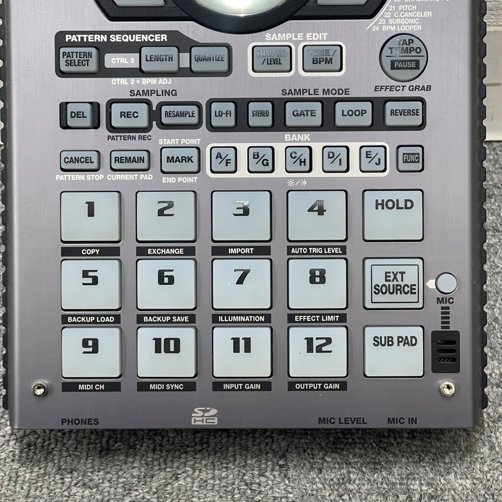 NPA】ジャンク Roland ローランド リニアウェーブサンプラー SP-404SX