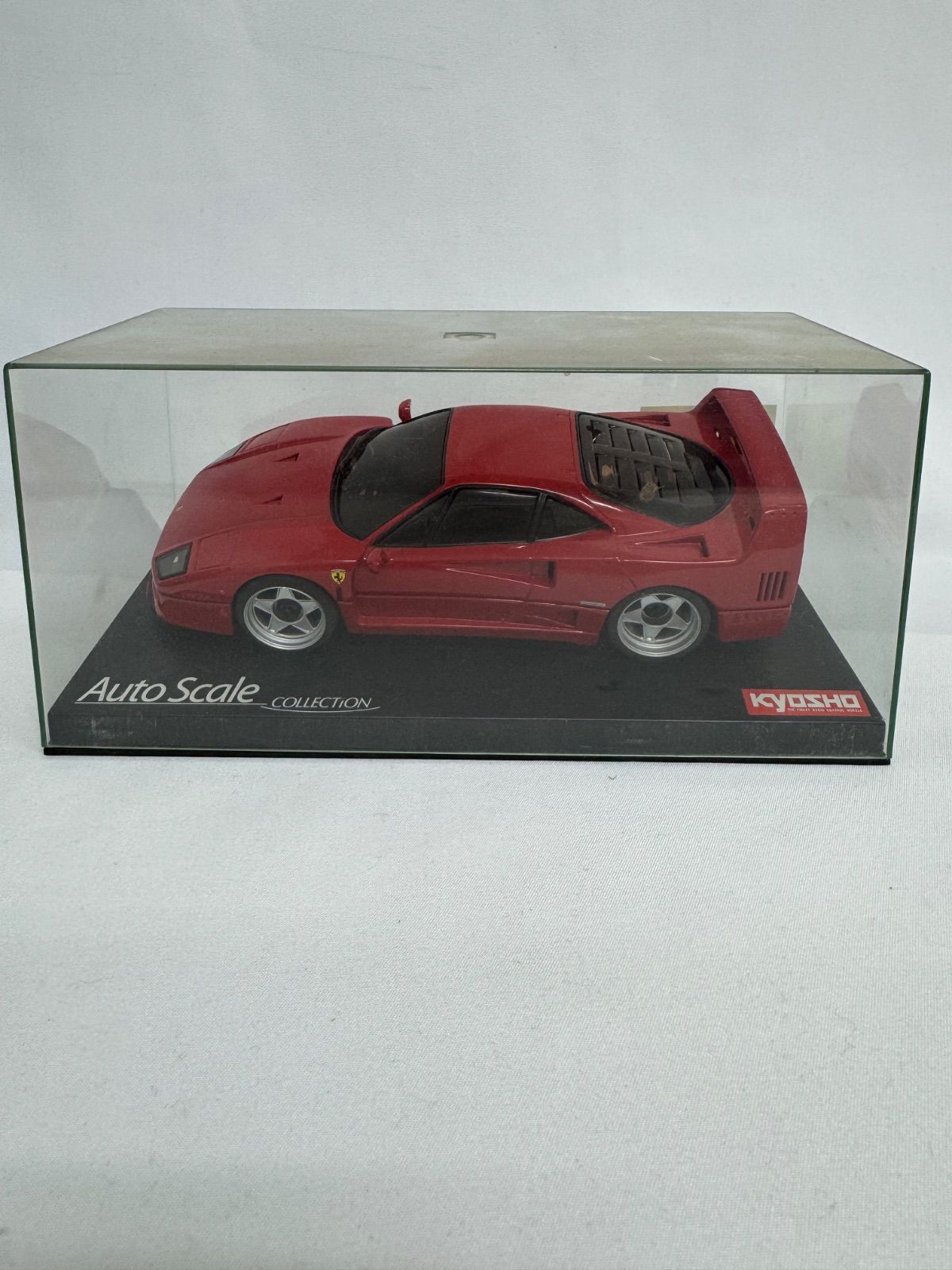 中古】京商 オートスケール フェラーリF40 ミニカー モデルカー - メルカリ