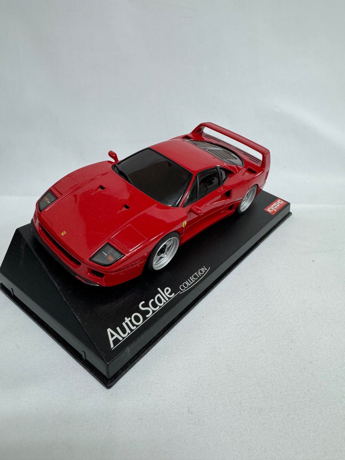 中古】京商 オートスケール フェラーリF40 ミニカー モデルカー - メルカリ