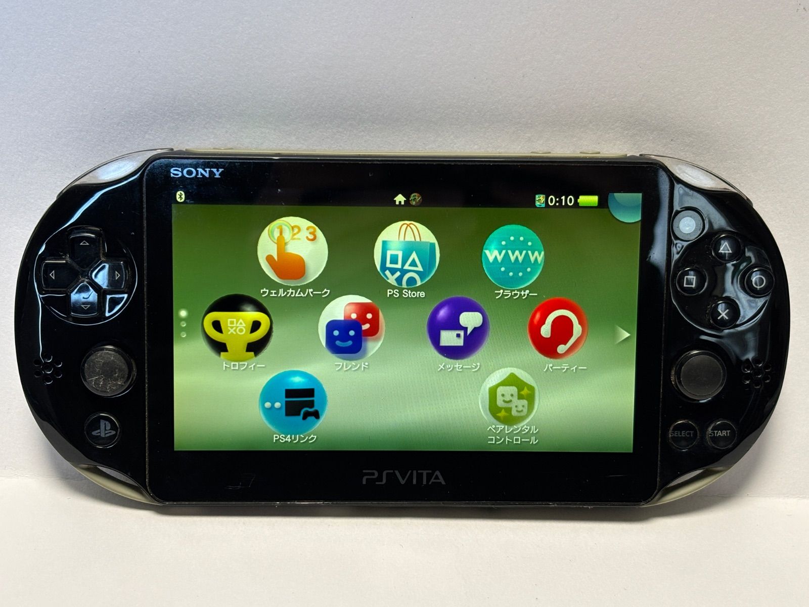 SONY PSVITA PCH-2000 カーキ ブラック 動作確認済み - メルカリ
