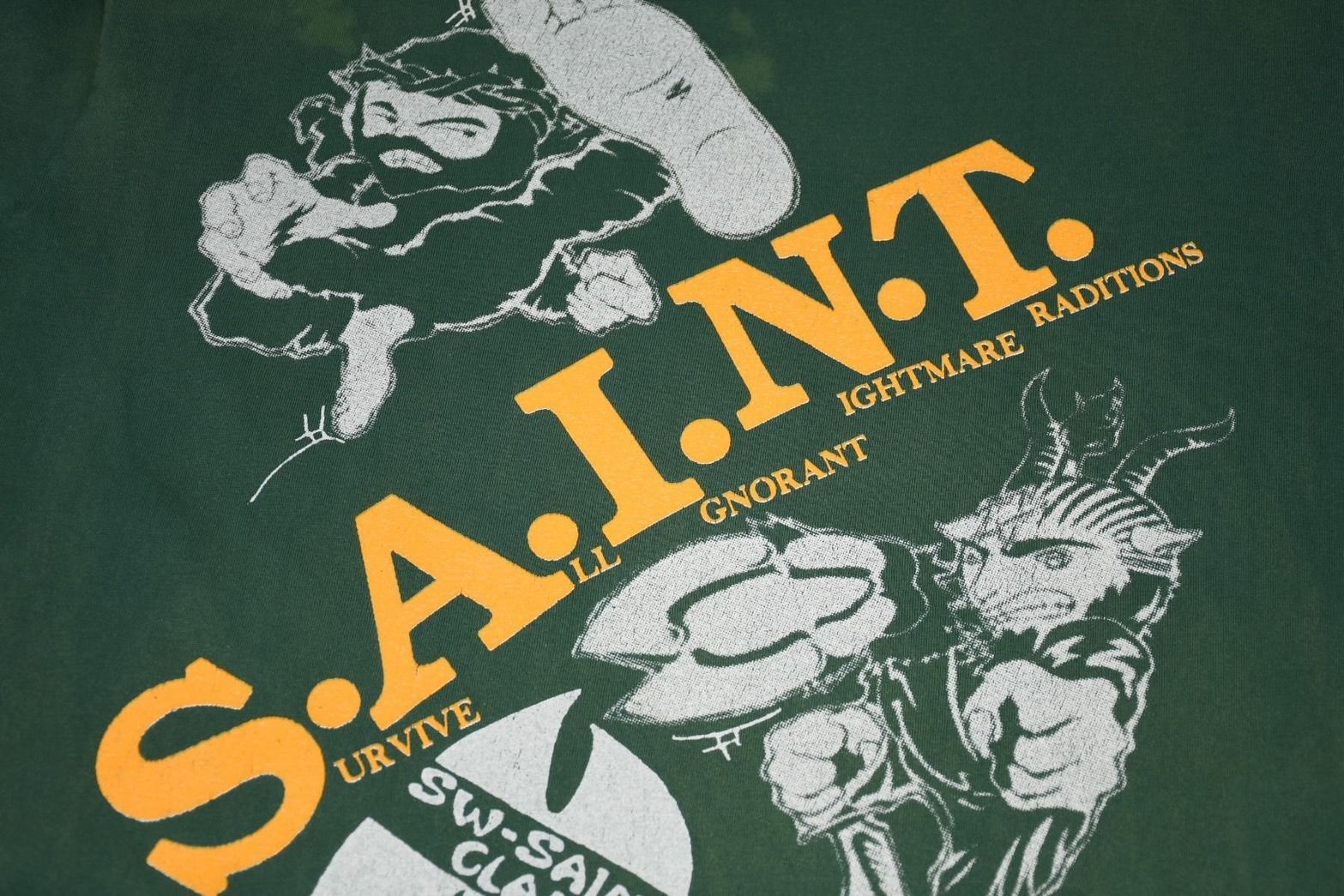 極美品 SAINT MICHAEL セントマイケル SAINT CLAN セイントクラン 半袖 