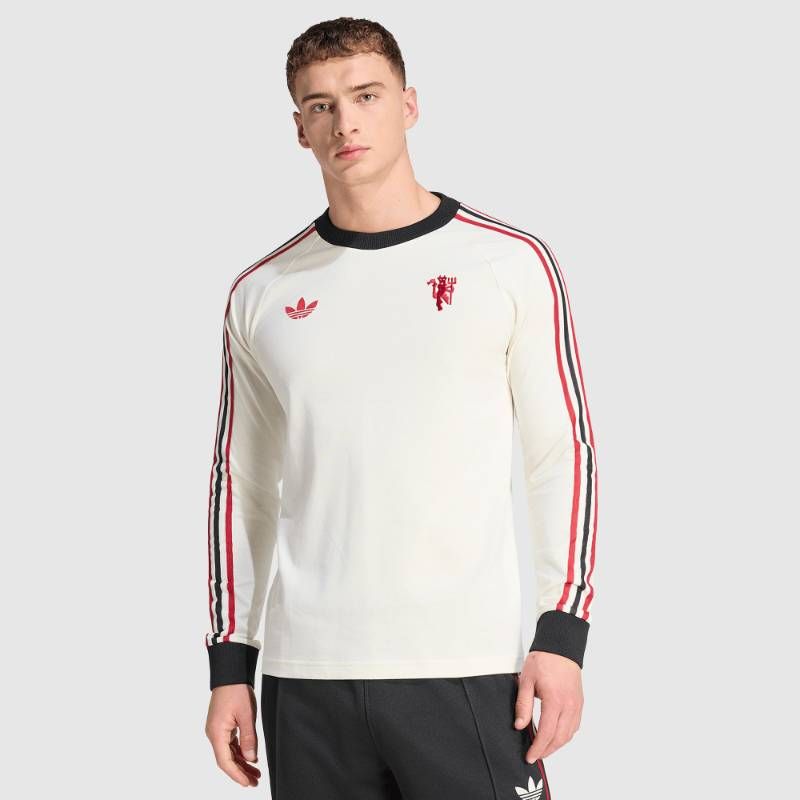 【送料無料・匿名配送】adidas Originals マンチェスターユナイテッド 25/26 OG 長袖 レプリカユニフォーム レプリカシャツ オフホワイト 新品 正規品