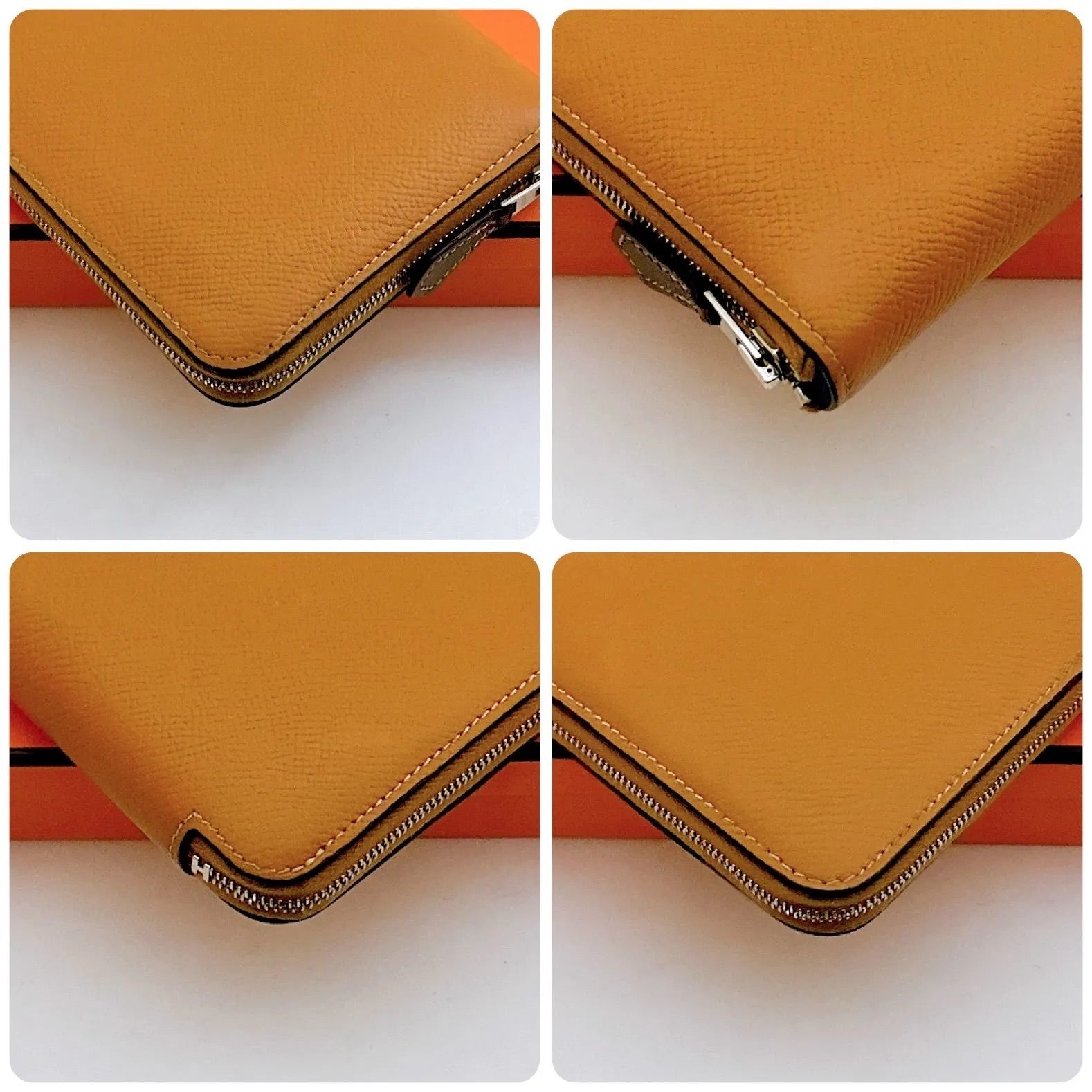 HERMES エルメス アザップ シルクイン ゴールド A刻印 ラウンド