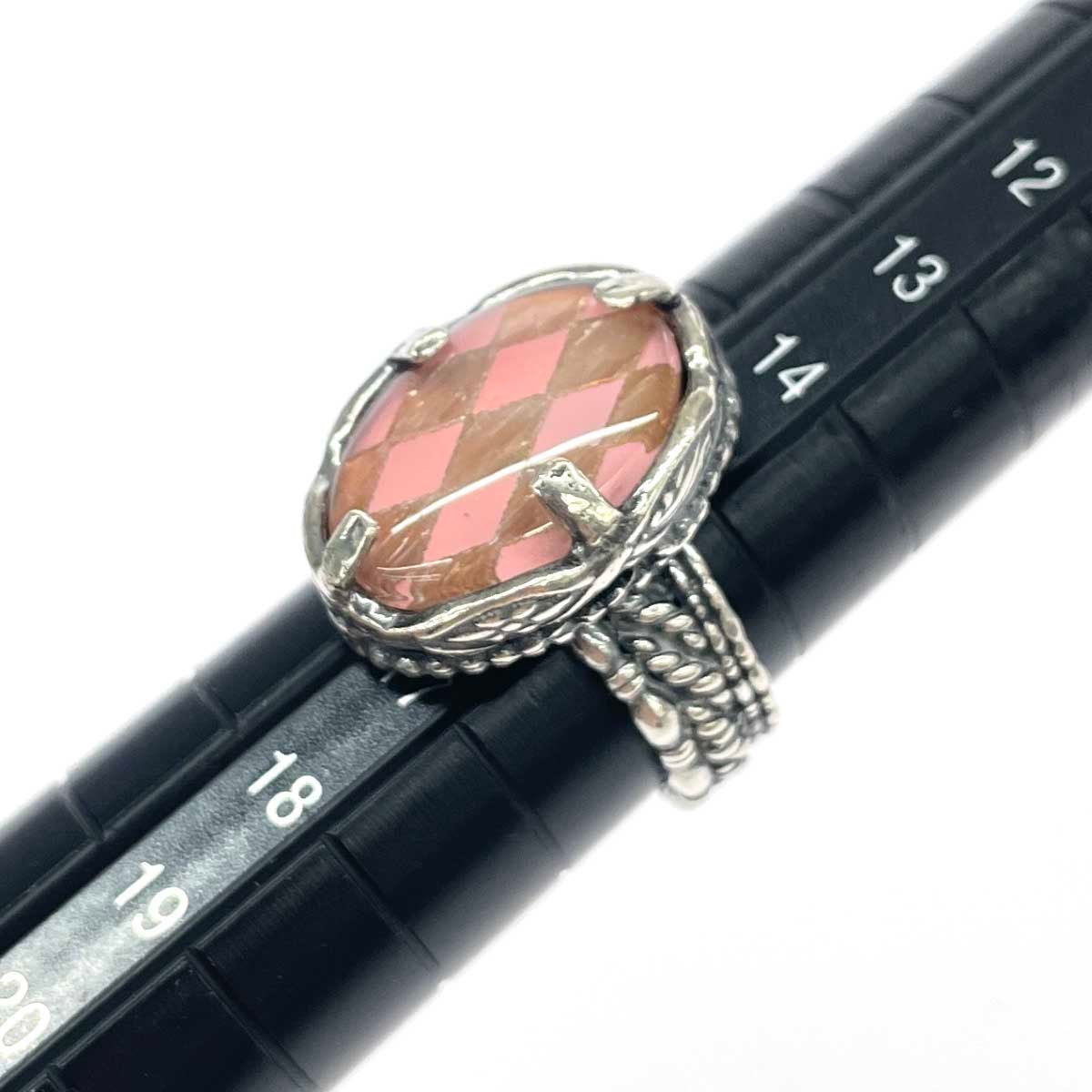 Gem Kingdom ジェムキングダム SVリング 925/総重量11.8g シルバー