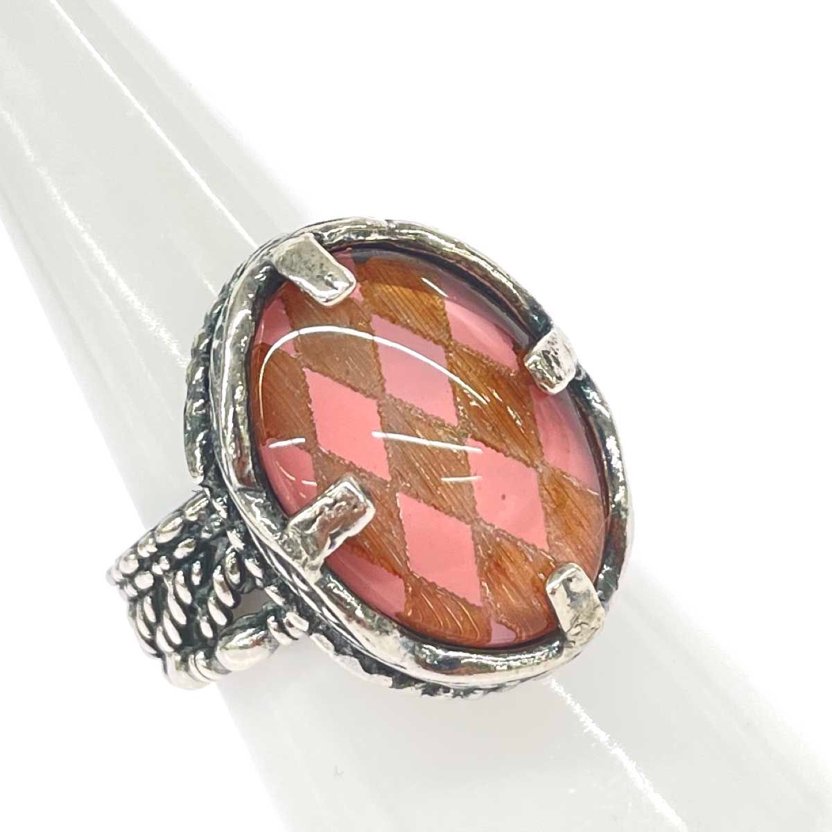 Gem Kingdom ジェムキングダム SVリング 925/総重量11.8g シルバー