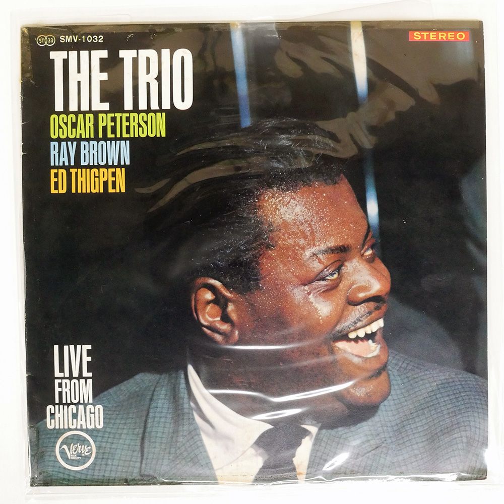 見本盤 国内盤 OSCAR PETERSON/TRIO - LIVE FROM CHICAGO/VERVE